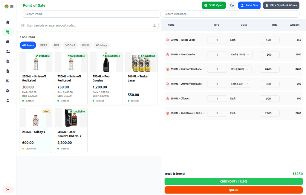 Point of Sale