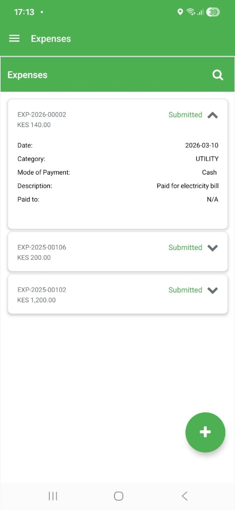 DukaPlus Expenses Tracking